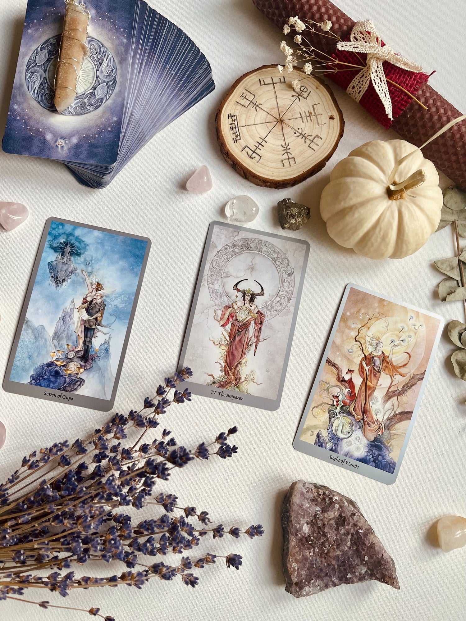 Shadowscapes Tarot Deck Layout deck you can choose from reader Kaitlyn Lanham